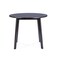 Baxton Studio Debbie Mid-Century Dark Brown Wood Round Dining Table 115-6210 - alternate 3
